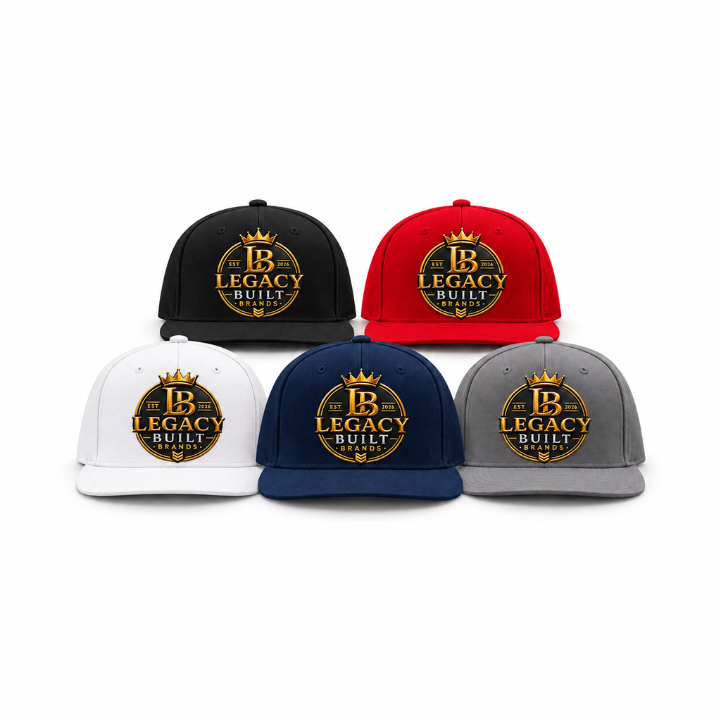 Legacy Built Brands Custom Flat-Brim Snapback Hat
