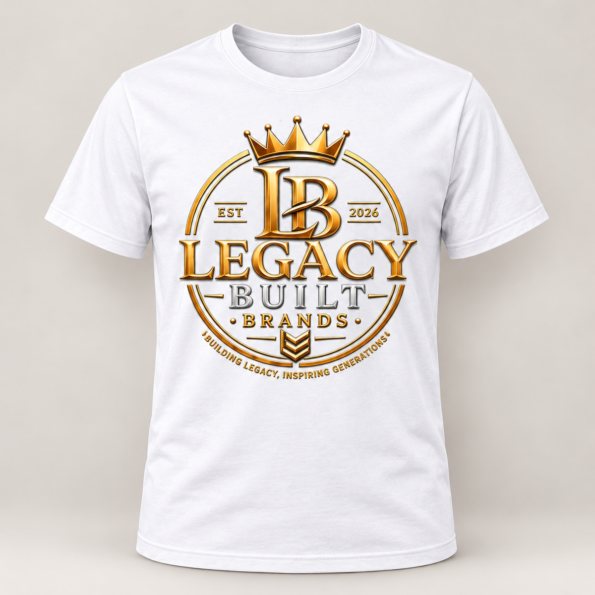 Men's Custom Heavy Cotton Crew-Neck T-Shirt